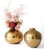 Lucan Gold Iron (Pack of 2) Vases