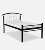 Lucas Single Bed in Black Finish