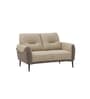 Lucca Italian Fabric 2 Seater Sofa In Beige Colour