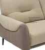 Lucca Italian Fabric 2 Seater Sofa In Beige Colour