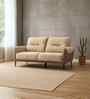 Lucca Italian Fabric 3 Seater Sofa In Beige Colour