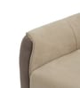 Lucca Italian Fabric 3 Seater Sofa In Beige Colour