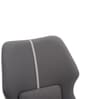 Lucca Italian Leatherette Dining Chair In Grey Finish
