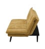 Lucca Sofa Cum Bed In Mustard Colour