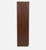 Lucena 1 Door Wardrobe in Dark Choco Finish