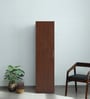 Lucena 1 Door Wardrobe in Dark Choco Finish