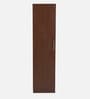 Lucena 1 Door Wardrobe in Dark Choco Finish