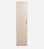 Lucena 1 Door Wardrobe in Light Choco Finish
