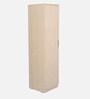Lucena 1 Door Wardrobe in Light Choco Finish