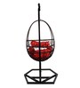 Lucerne Wicker Swing In Black Colour