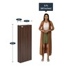 Lucia Shoe Cabinet In Walnut Finish