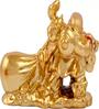 Lucky Laughing Buddha 7.5 cm  Polyresin  Feng Shui Idol (Gold)