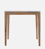 Lucy Solid Wood End Table In Natural Finish
