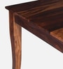 Ludberg Sheesham Wood 4 Seater Dining Set in Provincial Teak Finish