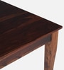 Ludberg Sheesham Wood 6 Seater Dining Set in Provincial Teak Finish
