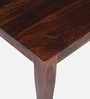 Ludberg Sheesham Wood 6 Seater Dining Set in Provincial Teak Finish