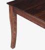Ludberg Sheesham Wood 6 Seater Dining Set in Provincial Teak Finish