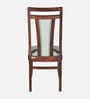 Ludberg Sheesham Wood Dining Chairs in Provincial Teak Finish (Set Of 2)