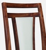 Ludberg Sheesham Wood Dining Chairs in Provincial Teak Finish (Set Of 2)