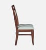 Ludberg Sheesham Wood Dining Chairs in Provincial Teak Finish (Set Of 2)