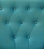 Ludovic Velvet Slipper Chair In Aqua Colour