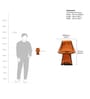 Lueur Amber Glass Mini Table Lamp Lueur Amber Glass Mini Table Lamp