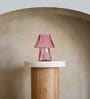 Lueur Pink Glass Mini Table Lamp Lueur Pink Glass Mini Table Lamp