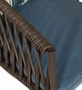 Luft Outdoor Chair In Blue Colour With Cushion Luft Outdoor Chair In Blue Colour With Cushion