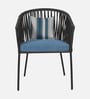 Luft Outdoor Chair In Blue Colour With Cushion Luft Outdoor Chair In Blue Colour With Cushion