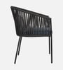 Luft Outdoor Chair In Blue Colour With Cushion Luft Outdoor Chair In Blue Colour With Cushion