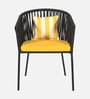 Luft Outdoor Chair In Yellow Colour With Cushion Luft Outdoor Chair In Yellow Colour With Cushion