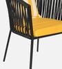 Luft Outdoor Chair In Yellow Colour With Cushion Luft Outdoor Chair In Yellow Colour With Cushion