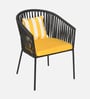 Luft Outdoor Chair In Yellow Colour With Cushion Luft Outdoor Chair In Yellow Colour With Cushion