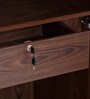 Lukas 4 Drawer Wardrobe in White & Walnut Finish