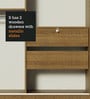 Luke 2 Door Sliding Wardrobe in Wood Finish