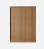 Luke 2 Door Sliding Wardrobe in Wood Finish