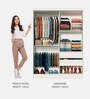 Luke 2 Door Sliding Wardrobe With Mirror In White Color