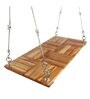 N'Dee Teak Wood Swing in Natural Finish