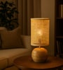 Lumi Rattan Table Lamp