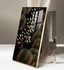 Luminescent Flight Glass Finish Vertical Wall Art
