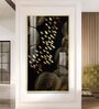 Luminescent Flight Glass Finish Vertical Wall Art
