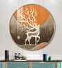 Luminious Deer Acrylic Round Wall Art