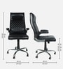 Lumino Leatherette Executive Chair in Black Colour Lumino Leatherette Executive Chair in Black Colour