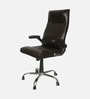 Lumino Leatherette Executive Chair in Brown Colour Lumino Leatherette Executive Chair in Brown Colour