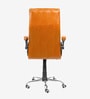Lumino Leatherette Executive Chair in Tan Colour Lumino Leatherette Executive Chair in Tan Colour