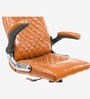 Lumino Leatherette Executive Chair in Tan Colour Lumino Leatherette Executive Chair in Tan Colour