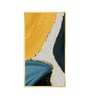 Luminous Depths Glass Finish Vertical Wall Art