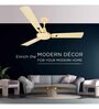 Luminous Pinnacle Metallic 1200mm ceiling fan (Pearl Ivory)