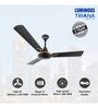 Luminous Triana 1200m Ceiling Fan (Eclipse Black)