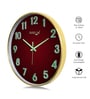 Gold Luminous Wall Clock With 3D Radium Numbers (13 Inch)